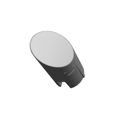 Rubber plug beugel voetplaat rechtsachter-EU