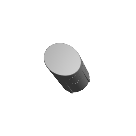 Rubber plug voetplaat rechts voor-EU
