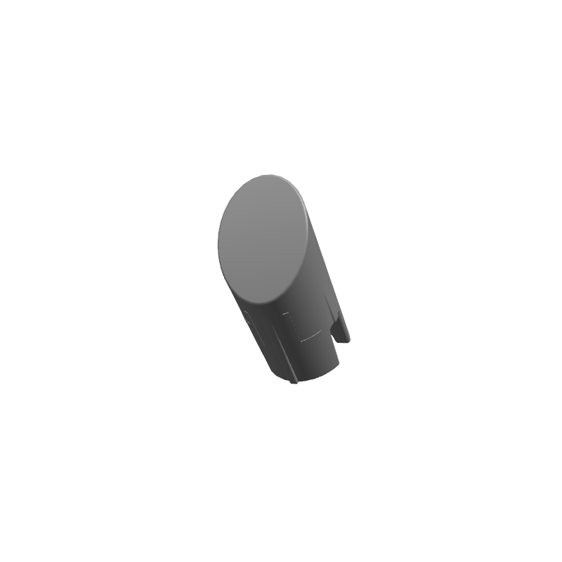 Rubber plug beugel voetsteun linksachter-EU