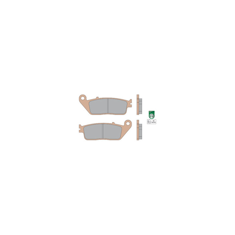 brake pad set Malossi mhr synthetic downtown 300, grand dink, silver wing 400cc, xciting 500, x-max 400cc 6215027bs
