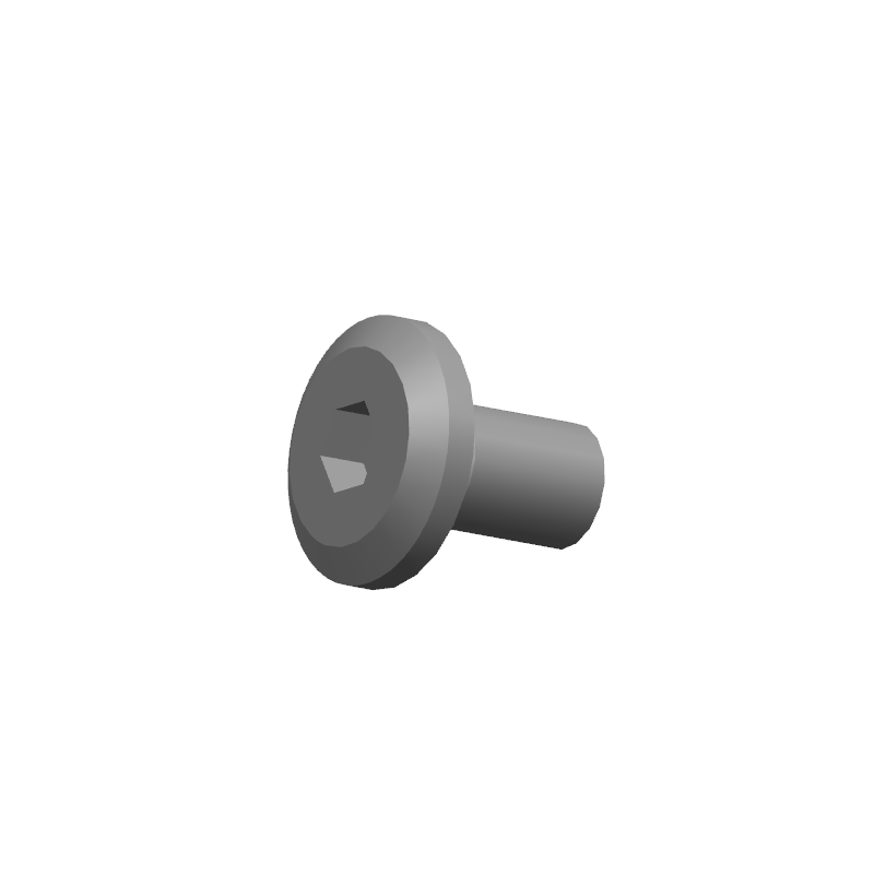 Grote inbus platte kopschroef-M6*10
