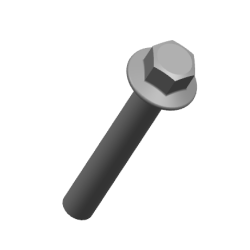 Zeskantflensbout-M6x40