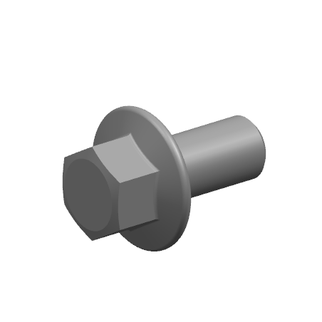 Zeskantflensbout-M6×12
