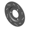 Rotor achterschijfrem-E125S