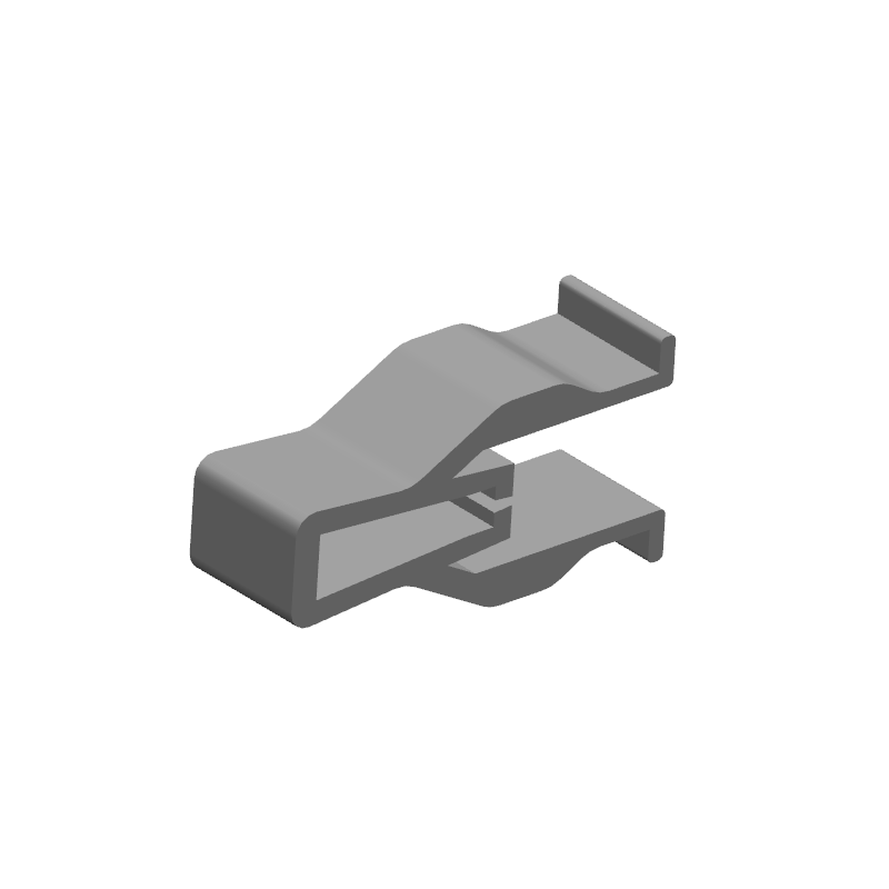 Plastic klem
