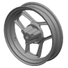 Aluminium voorwielnaaf-MT2,5-12