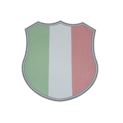 sticker universeel logo windscherm kleuren italie op op