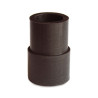 rubber exhaust silenser 20/22mm moped
