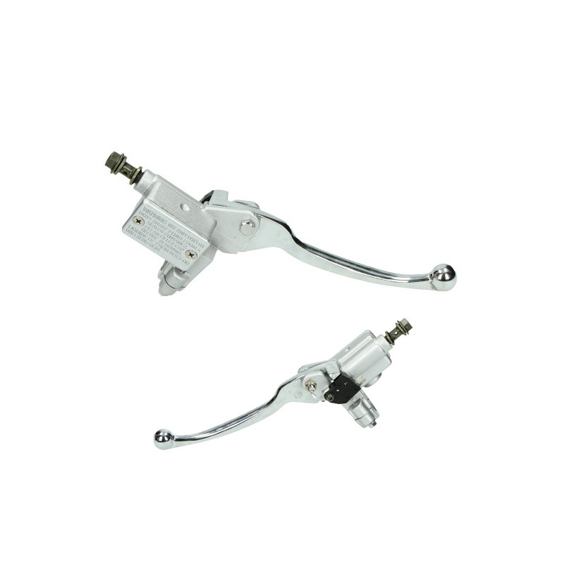 remhendel DMP + reservoir rechts aluminium agility, agility 16+ , agility delivery, Kymco Agility, super-8
