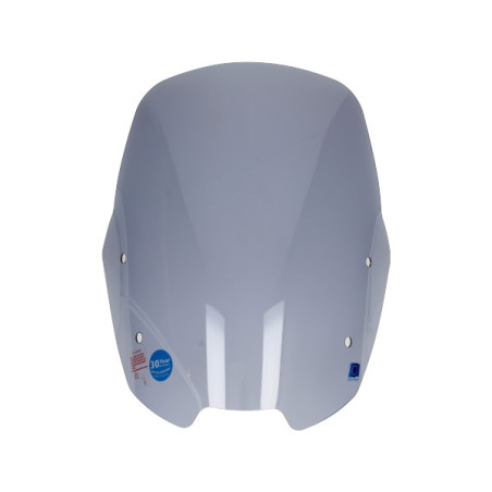 windshield Regia (made in EU) without fixation kit (fits on orig fix. kit.) from 2018 56cm smoke people-s