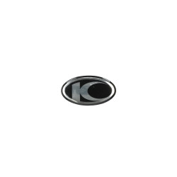 embleem Kymco origineel logo klein zwart sento 86102-kfa6-e00-t02