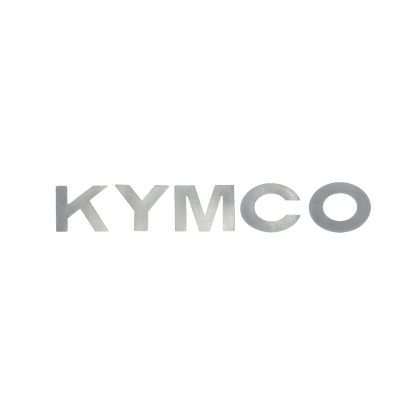sticker Kymco origineel woord [kymco] zijskirt euro-5 agility 87160-aac7-e60-t01