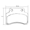 brake pad set SBS front cpi, generic, heroism, ideo, keeway, tgb, xor 141hf