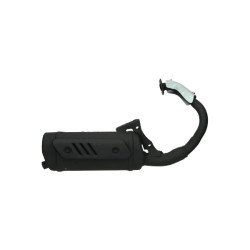uitlaat DMP origineel model zwart dj, kb-k12, scout, sym dd 2t