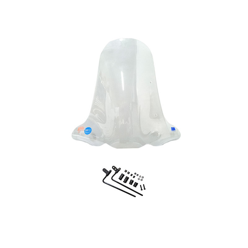 windshield Regia with mounting set (made in EU) Yadea clear yadea T9L