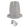 windshield Regia with mounting set (made in EU) yadea clear yadea Y1S