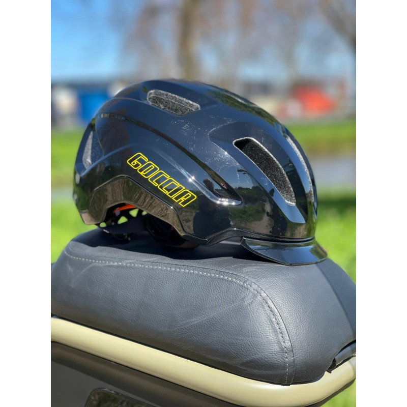 Helm - Black/Gold - L - Goccia