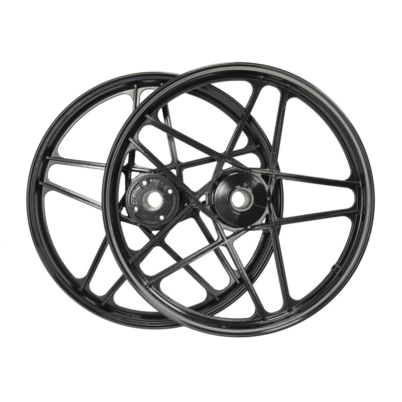 wheel set Fast Arrow 17 inch black gloss hercules prima