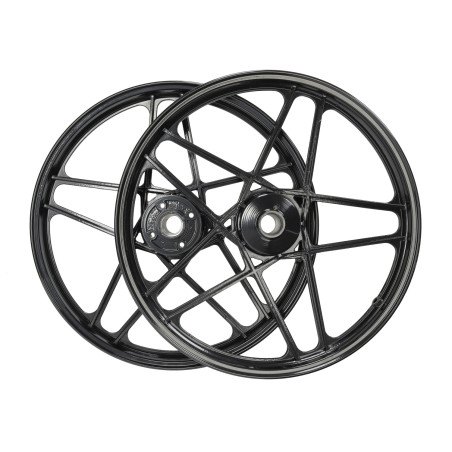 wielset fast-arrow 17 inch zwart glans hercules prima