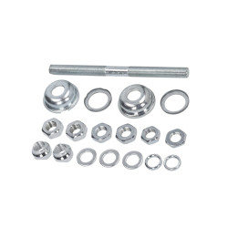 axle front wheel complete hercules prima, sachs, hercules