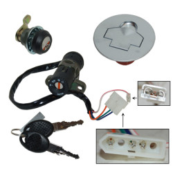 ignition lock DMP set + fuel cap rs2, rs2 matrix op op