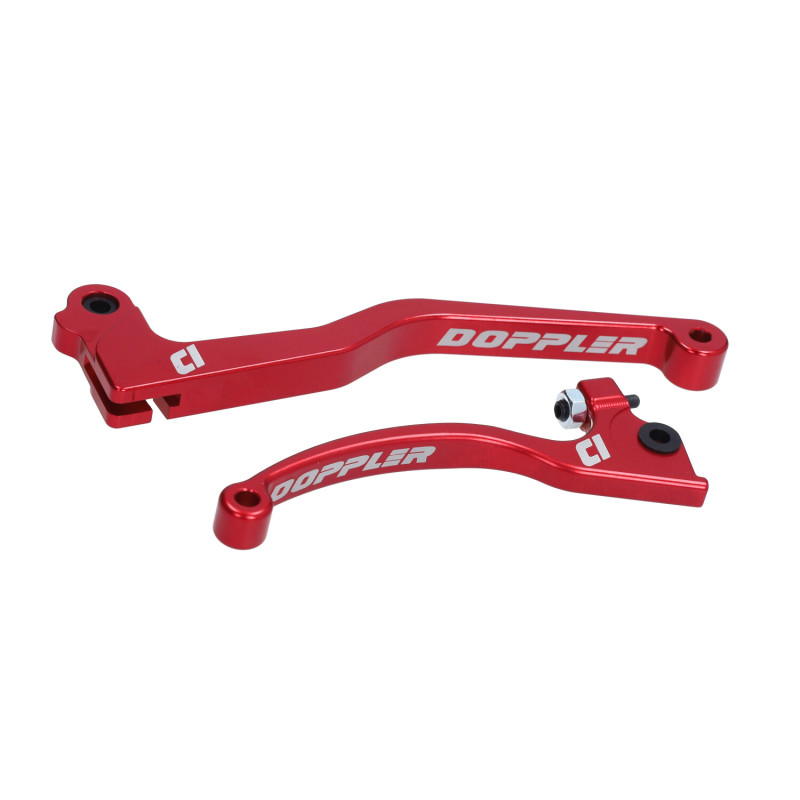 grip set Doppler brake + clutch cnc CNC AJP v.a 2018 red rieju mrt 504760