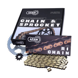 chain and sprocket set Afam rieju 11/52t Mar 50 sm 2009-2017