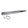 uitlaat Origineel 5v (made in EU) 64mm 28mm chroom sachs minor