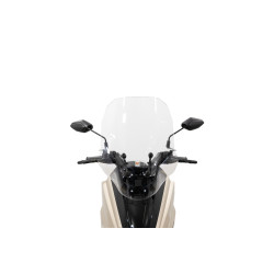 Windscherm medium incl. bevestiging set / smoke (58cm)