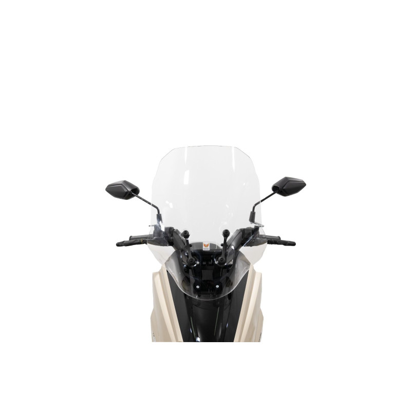 Windscherm medium incl. bevestiging set / smoke (58cm)
