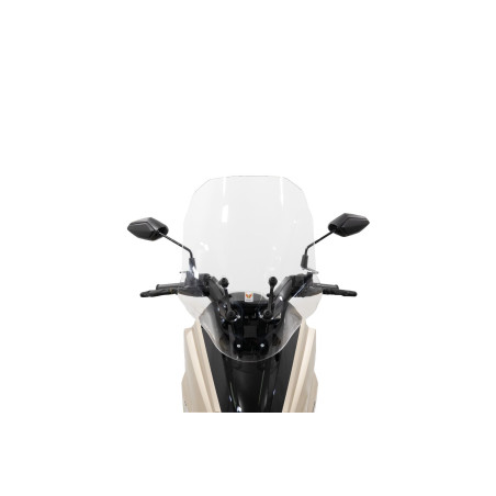 Windscherm medium incl. bevestiging set / smoke (58cm)