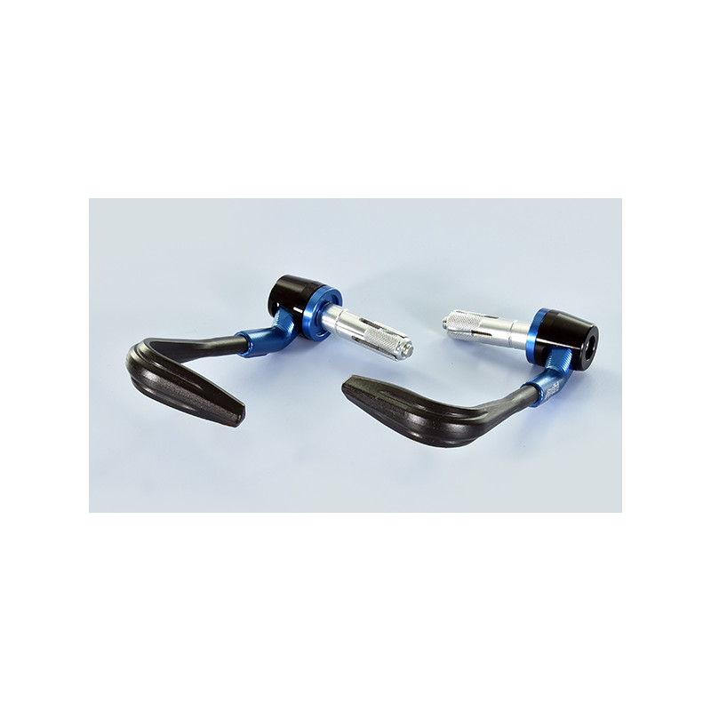 remhendelbeschermset polini aluminium universeel race 18/20mm zwart/blauw 341.0034