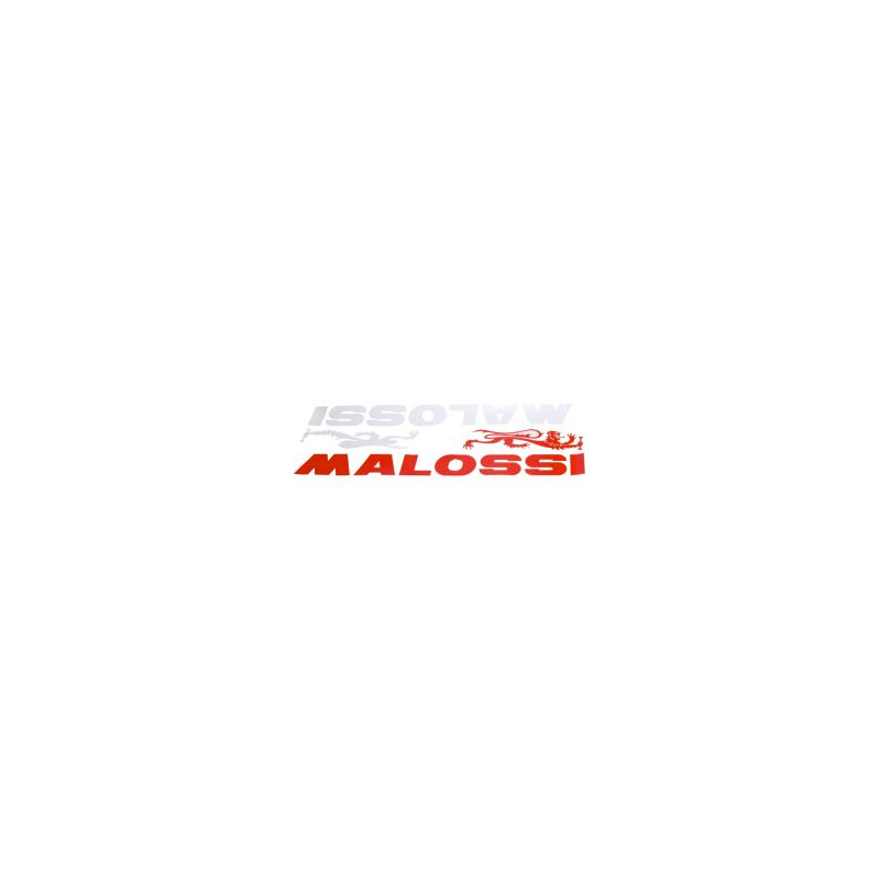 stickerset malossi groot 60x13.5 cm wit/rood 9916852x