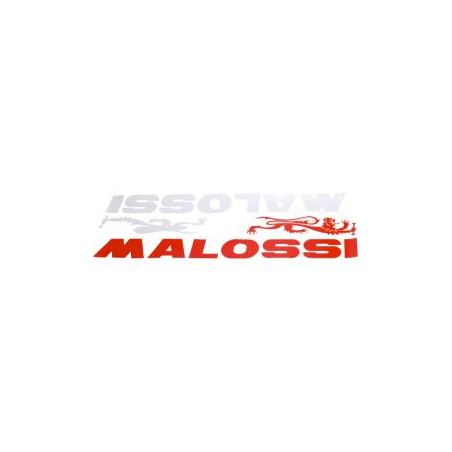 stickerset malossi groot 60x13.5 cm wit/rood 9916852x