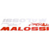 sticker set Malossi big 60x13.5 cm white/red 9916852x