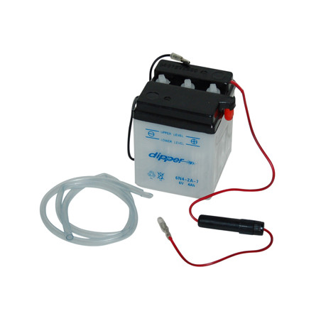battery 6n4-2a-7 6v 2ah mb, mt