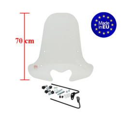 windshield Regia with mounting set (made in EU) (made in EU) 70cm clear vision 4t 2012