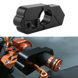 brake lever lock throttle handle cnc (massive) throttle lock/brake lever lock black moped, motorcycle, scooter