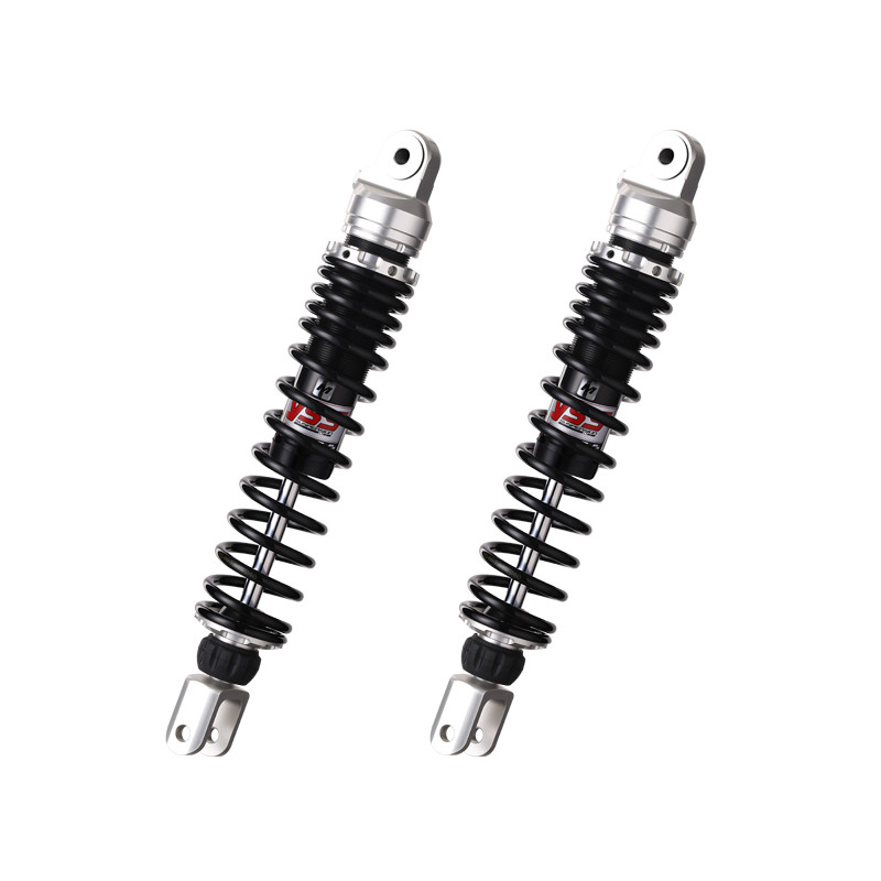 shock absorber set YSS hybrid DTG maxi scooter 400/600 420mm black silver wing