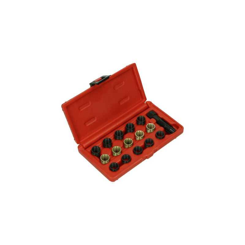 gereedschap DMP reparatieset bougiegat (B) 14mm 16-delig universeel
