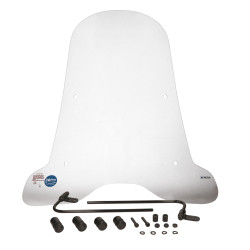 windscherm Regia met bevestigingsset hoog (made in EU) helder La Souris E-ID S6, Segway E110, Segway E125