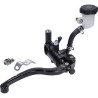 rempomp verstelbaar race met losse vloeistoftank zwart bromfiets, motorfiets