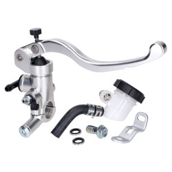 rempomp verstelbaar universeel met reservoir 22mm aluminium op op