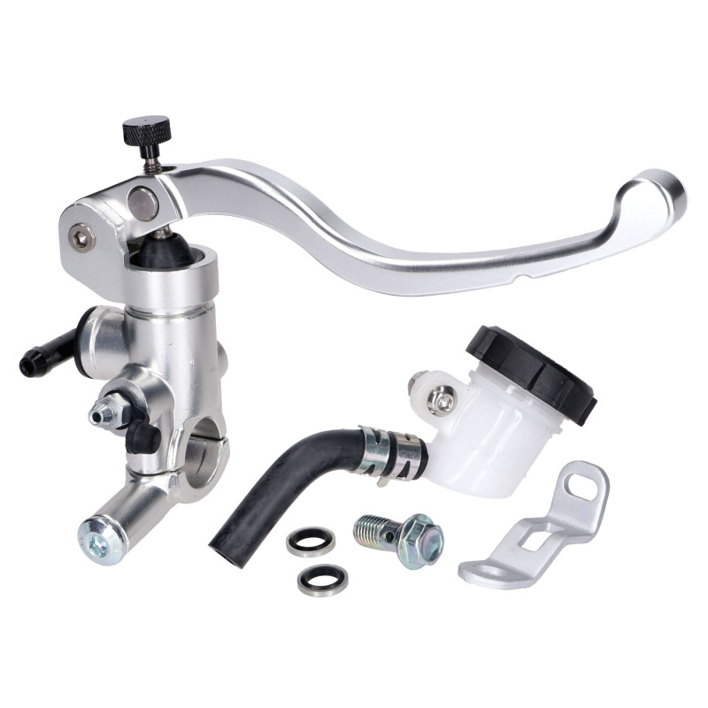 brake master cylinder adjustable universal with separate liquid tank 22mm aluminum op op