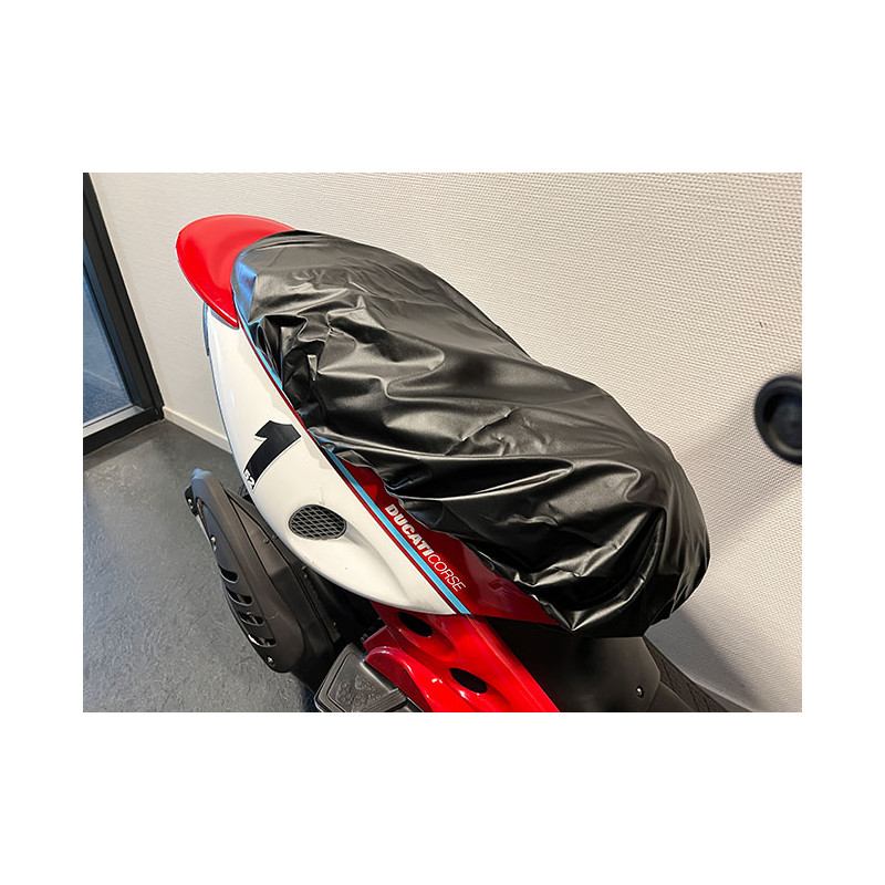 rain cover Xtreme buddyseat rain cover 100x55 XXL Maxi black scooter