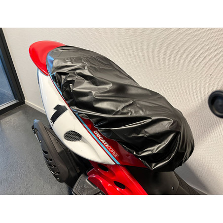 rain cover Xtreme buddyseat rain cover 100x55 XXL Maxi black scooter