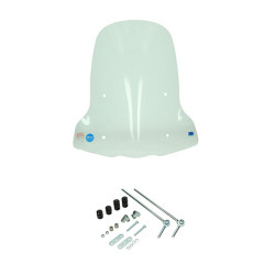 windshield Regia with mounting set universal high clear scootmobiel