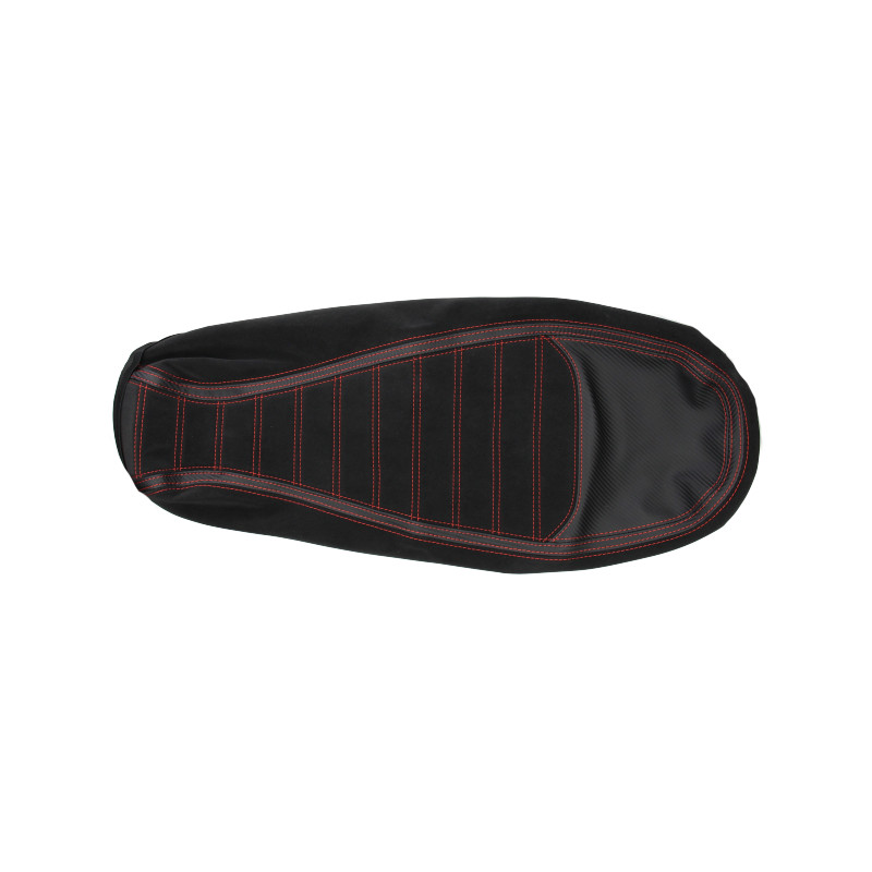 buddydek Regia rood stiksel zwart/carbon Segway E110, Segway E125
