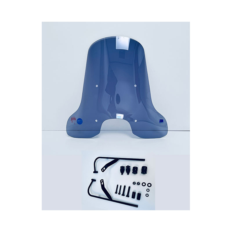 windshield Regia with mounting set (made in EU) Next Mojito / GTS Levanti smoke GTS Levanti, Next Mojito