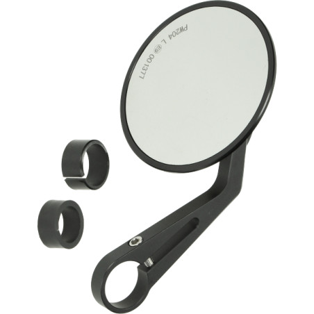 mirror handlebar mount A-quality bar end matt black per piece gts all models, sprint, zip 4t